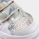 Bibi Agility Sneakers in Holographic Colour. Sizes UK 6.5 to UK 9.5